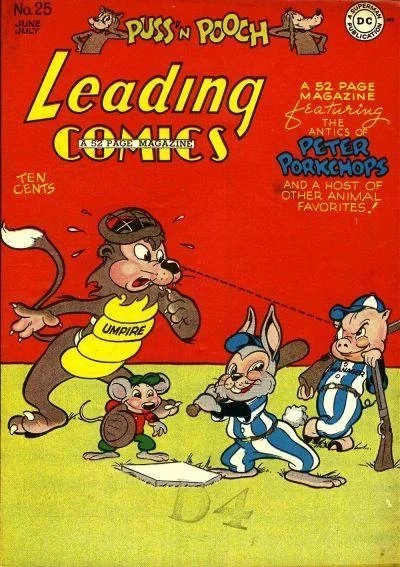 Cover of Leading Comics