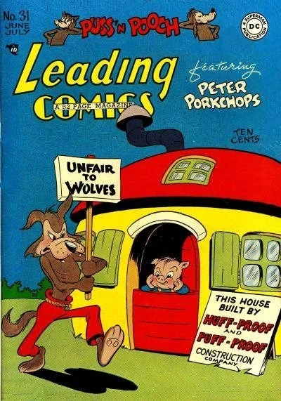 Cover of Leading Comics