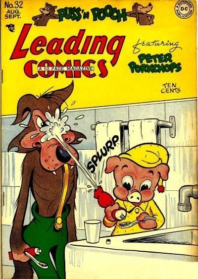 Cover of Leading Comics