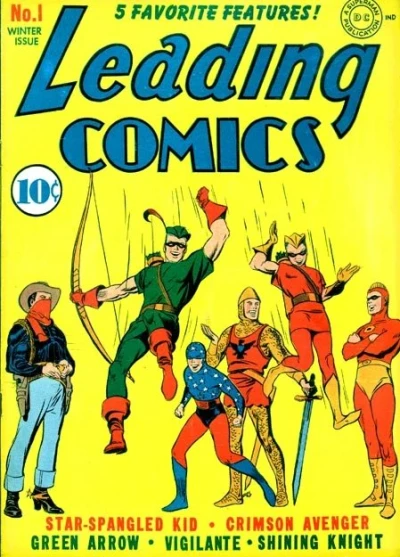 Cover of Leading Comics