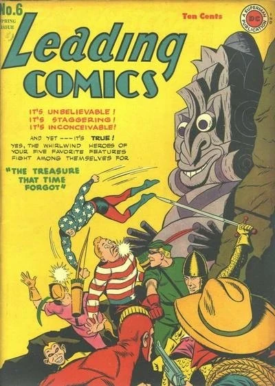 Cover of Leading Comics