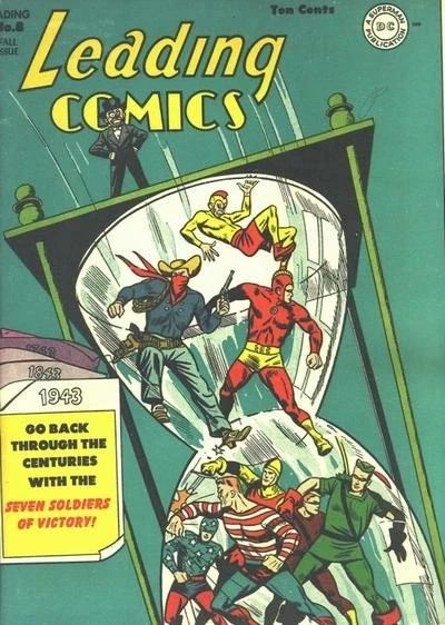 Cover of Leading Comics