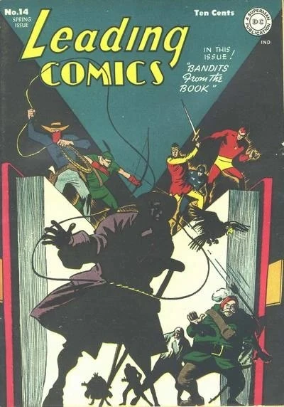 Cover of Leading Comics