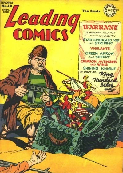 Cover of Leading Comics