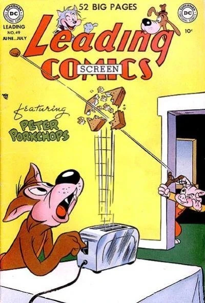 Cover of Leading Screen Comics