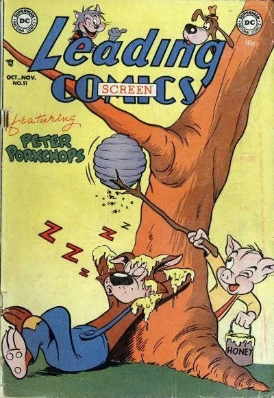 Cover of Leading Screen Comics