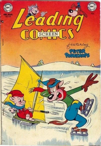 Cover of Leading Screen Comics