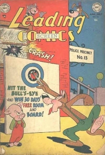 Cover of Leading Screen Comics
