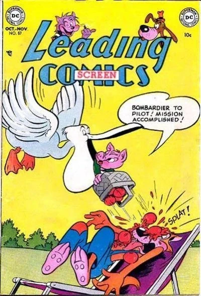 Cover of Leading Screen Comics