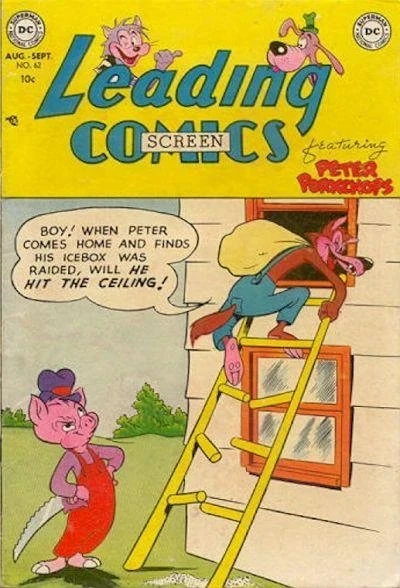 Cover of Leading Screen Comics
