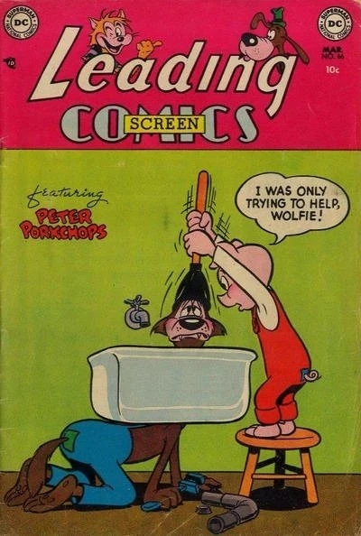 Cover of Leading Screen Comics