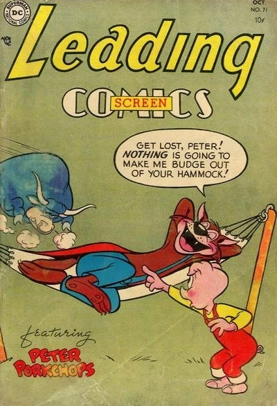 Cover of Leading Screen Comics