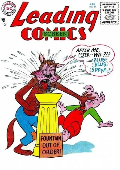 Cover of Leading Screen Comics