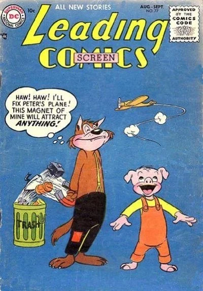 Cover of Leading Screen Comics