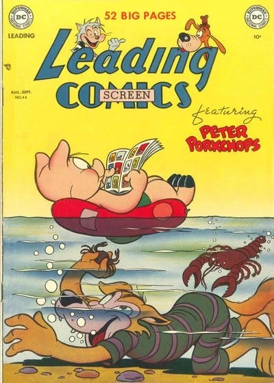 Cover of Leading Screen Comics