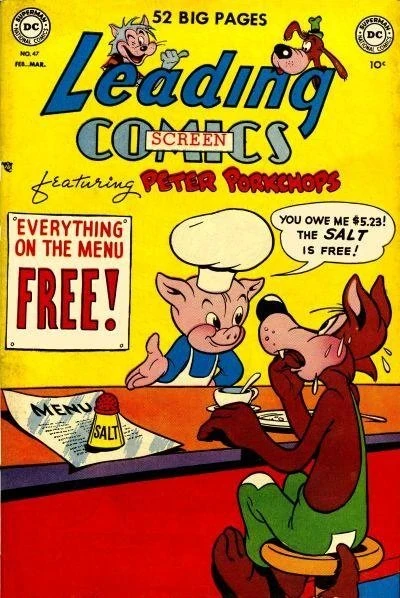 Cover of Leading Screen Comics