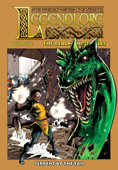 Cover of Volume Five: Serpent By the Tail