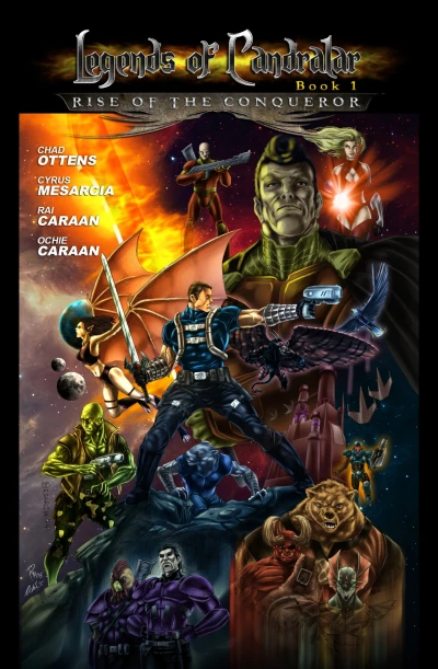 Cover of Book 1: Rise of the Conqueror