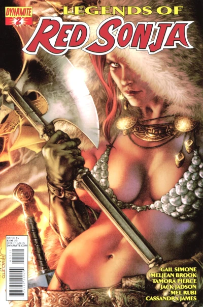 Cover of Legends of Red Sonja; The Undefeated; Double-Edged