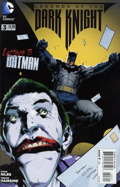 Cover of Letters to Batman