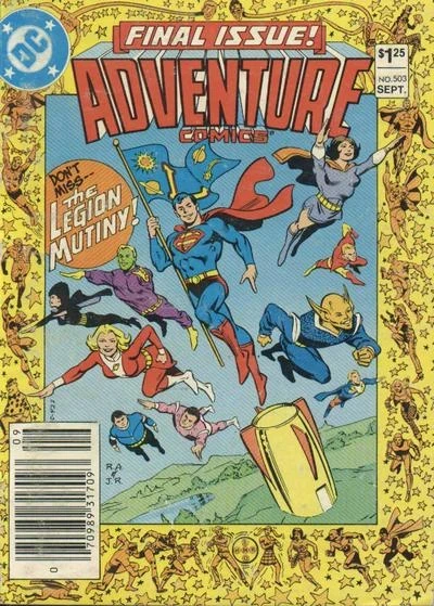 Cover of Legion of Super-Heroes: "The Mutiny of the Legionnaires!"Comic Template Help