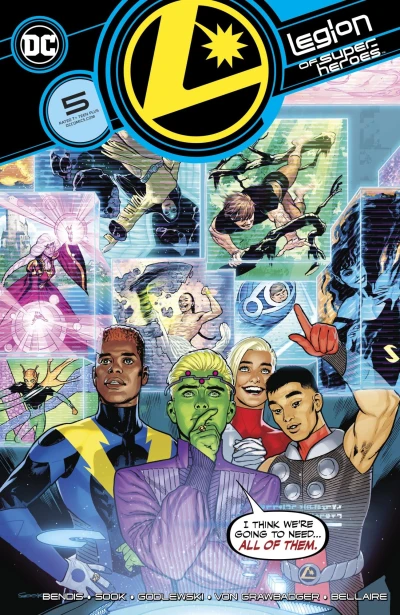 Cover of Legion of Super-Heroes (Volume 7)