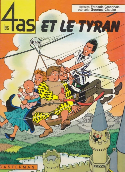 Cover of Les 4 as et le tyran