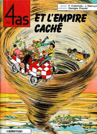 Cover of Les 4 as et l'empire caché