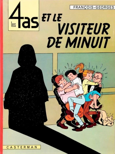 Cover of Les 4 as et le visiteur de minuit