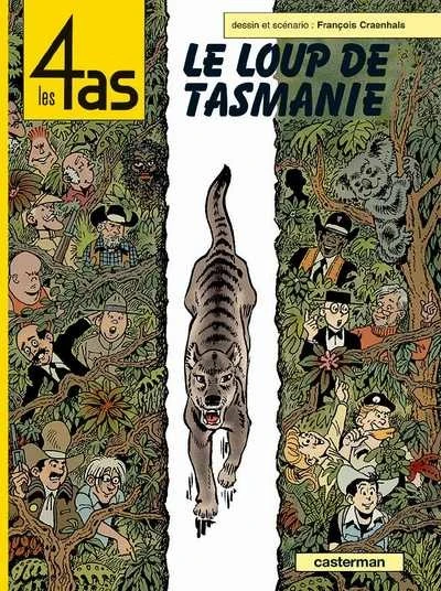 Cover of Le loup de Tasmanie