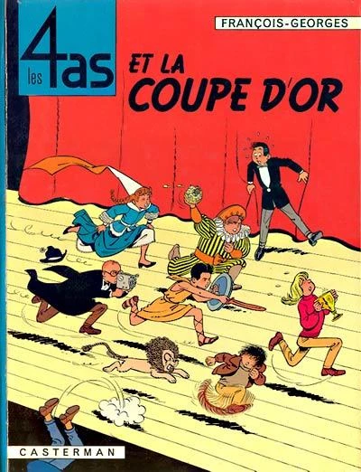 Cover of Les 4 as et la coupe d'or