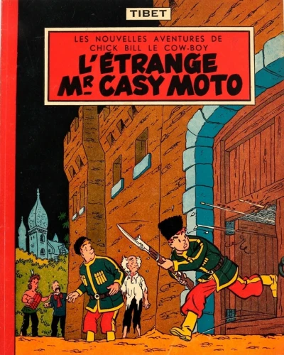 Cover of L'étrange Mr Casy Moto