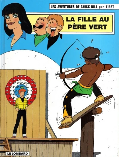 Cover of La fille au père vert