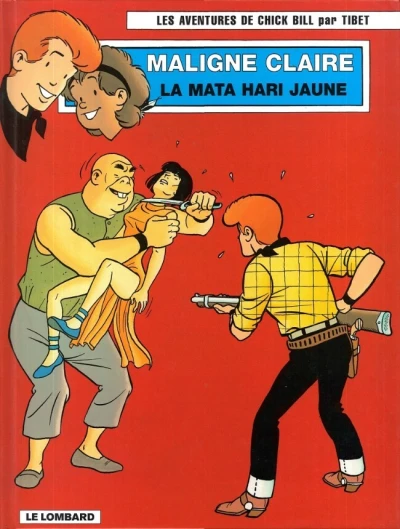 Cover of Maligne Claire - La Mata Hari jaune