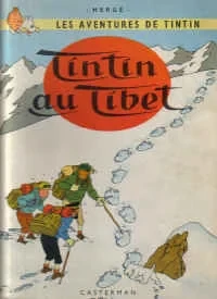 Cover of Tintin au Tibet