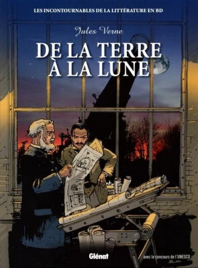 Cover of De la Terre à la Lune