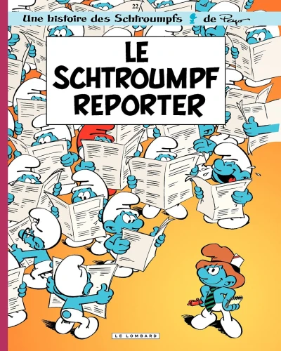 Cover of Le Schtroumpf Reporter