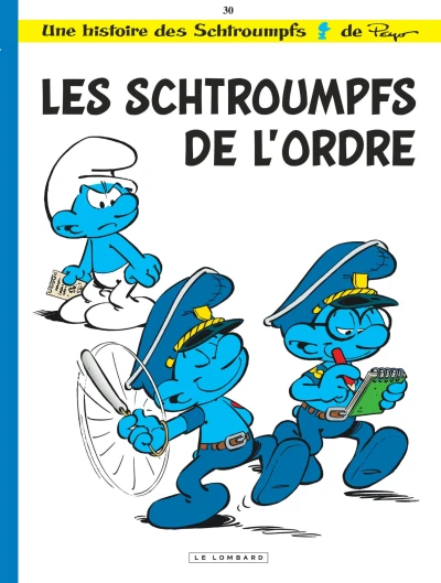 Cover of Les Schtroumpfs De L'Ordre