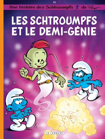 Cover of Les Schtroumpfs et le demi-génie