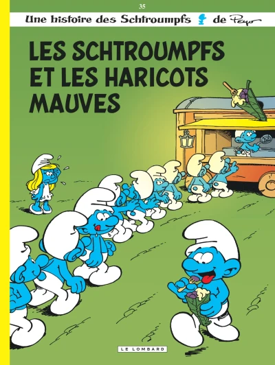 Cover of Les Schtroumpfs et les haricots mauves