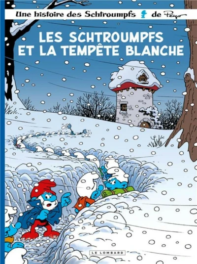 Cover of Les schtroumpfs et la tempête blanche
