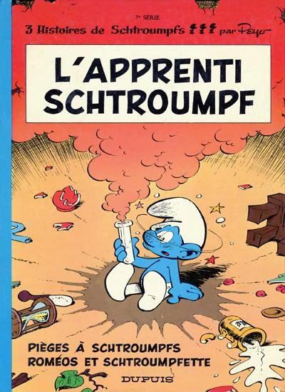 Cover of L'apprenti Schtroumpf