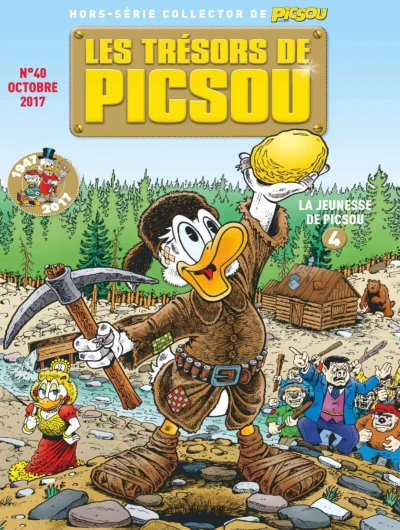 Cover of La Jeunesse de Picsou 4