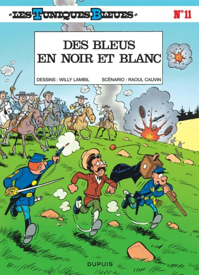 Cover of Des bleus en noir et blanc