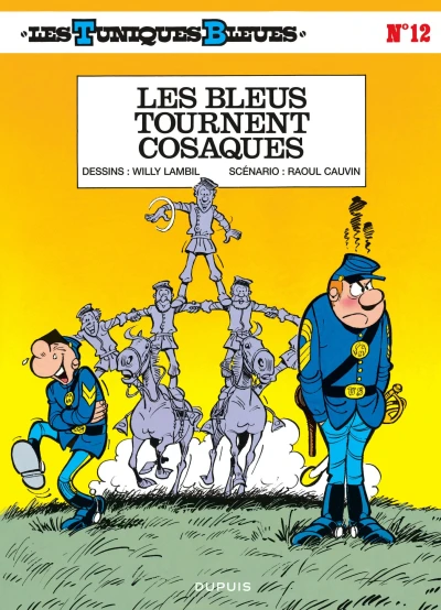 Cover of Les bleus tournent cosaques