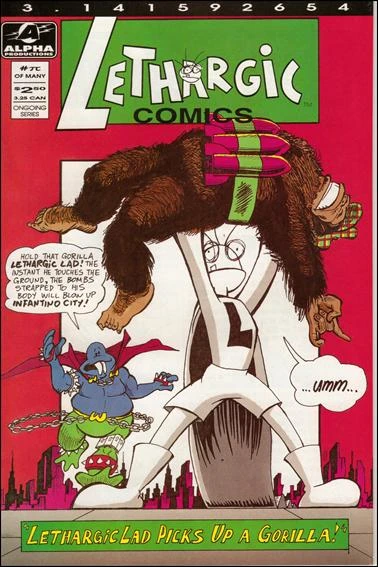 Cover of Lethargic Lad Picks Up a Gorilla