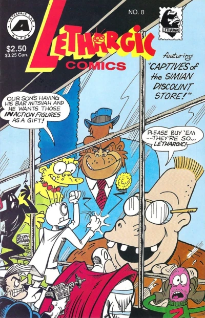 Cover of Captives of the Simian Discount Store!