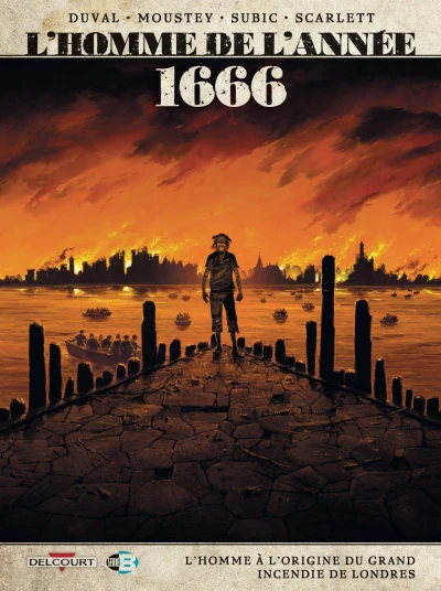 Cover of 1666 - L'homme à l'origine du grand incendie de Londres