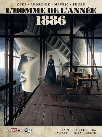 Cover of 1886 - La muse qui inspira la Statue de la Liberté