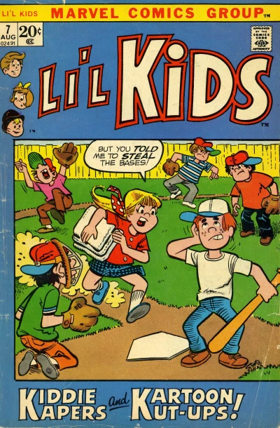 Cover of Kiddie Kapers and Kartoon Kut-ups!